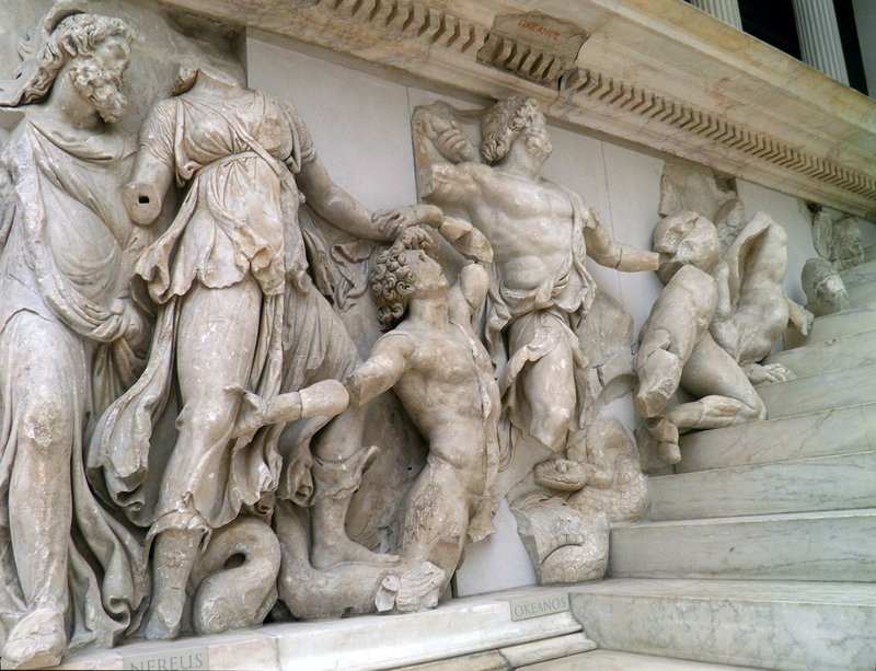 Ancient Greek Altar Of Zeus