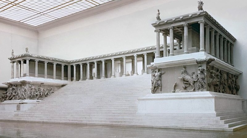 Ancient Greek Altar Of Zeus