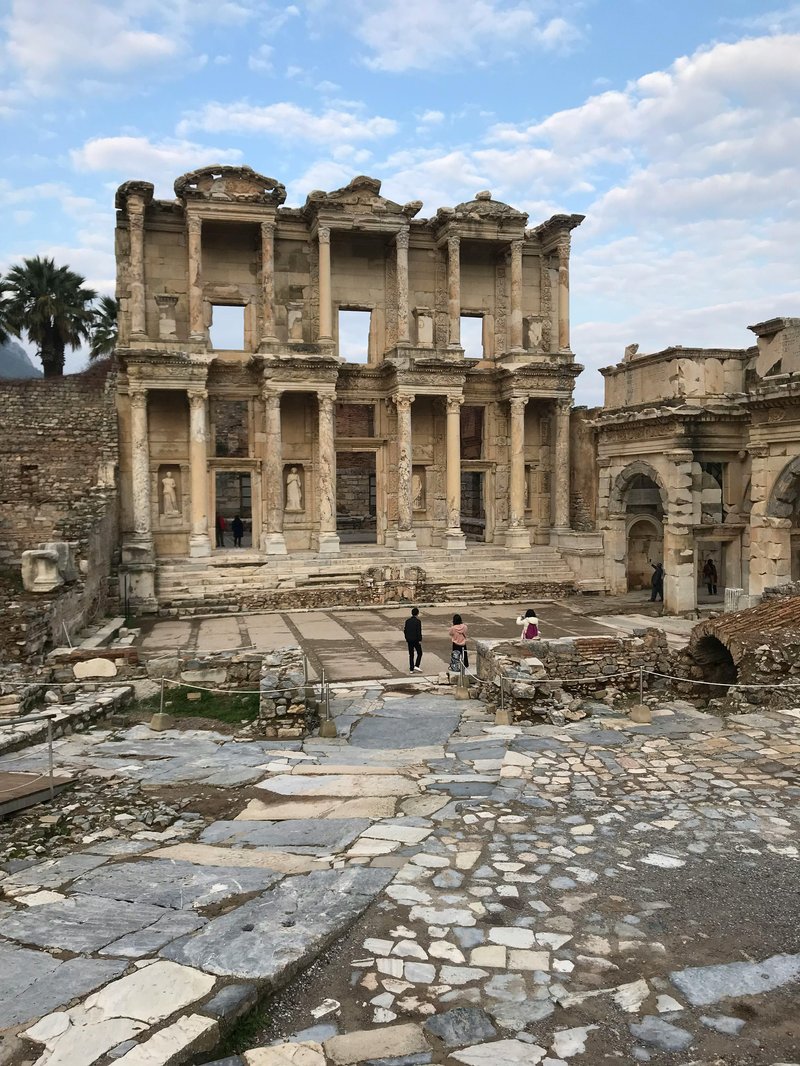 Ancient Greek Amphitheater Ruins