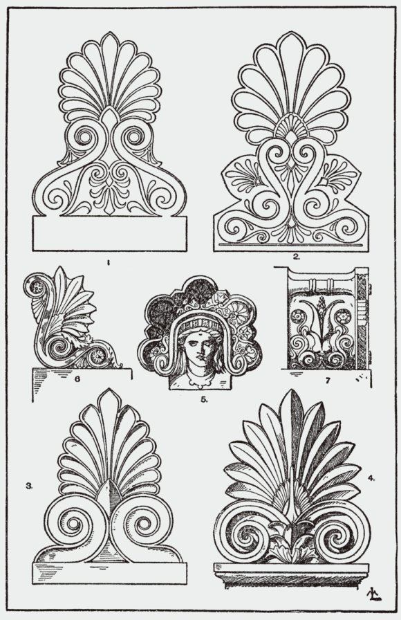 Ancient Greek Architectural Acroteria