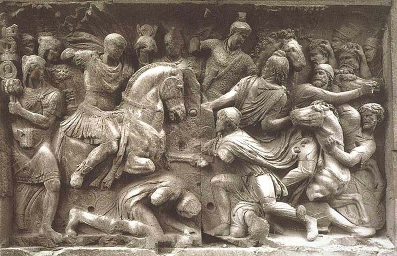 Ancient Greek Battle Friezes