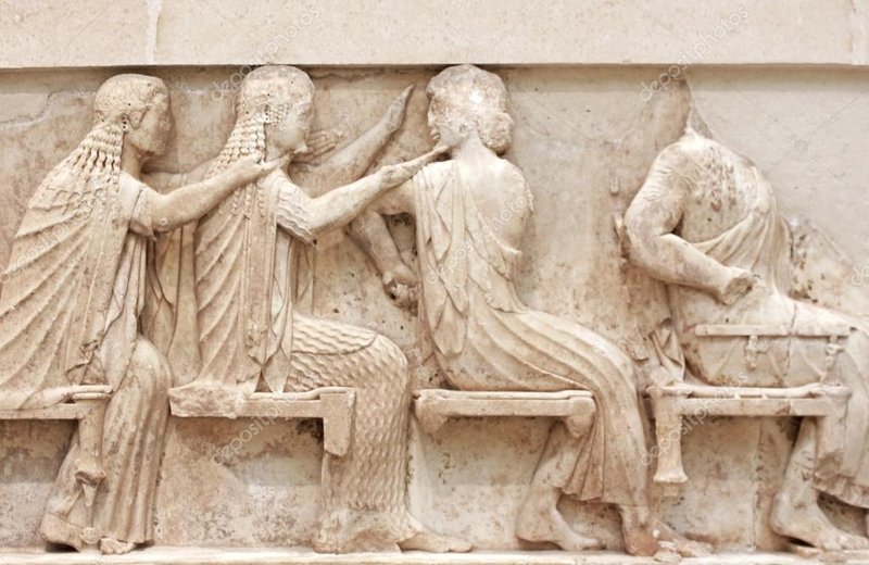 Ancient Greek Battle Friezes