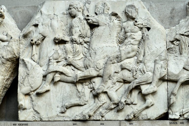 Ancient Greek Battle Friezes