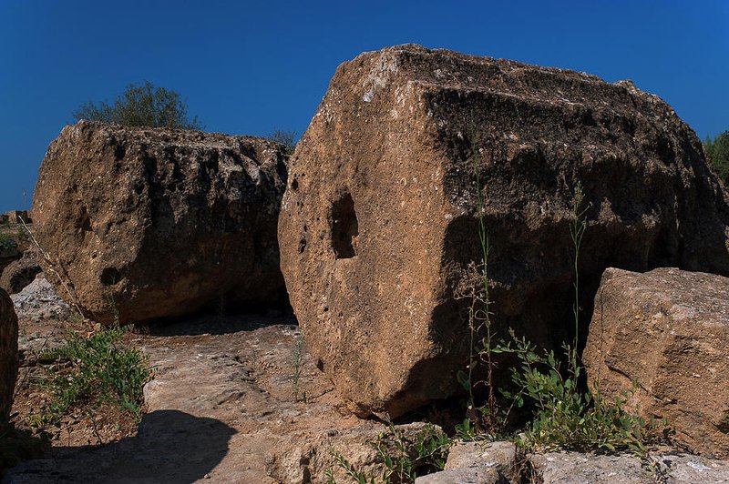 Ancient Greek Column Drum Segments