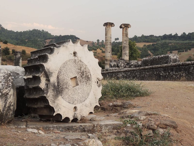 Ancient Greek Column Drum Segments
