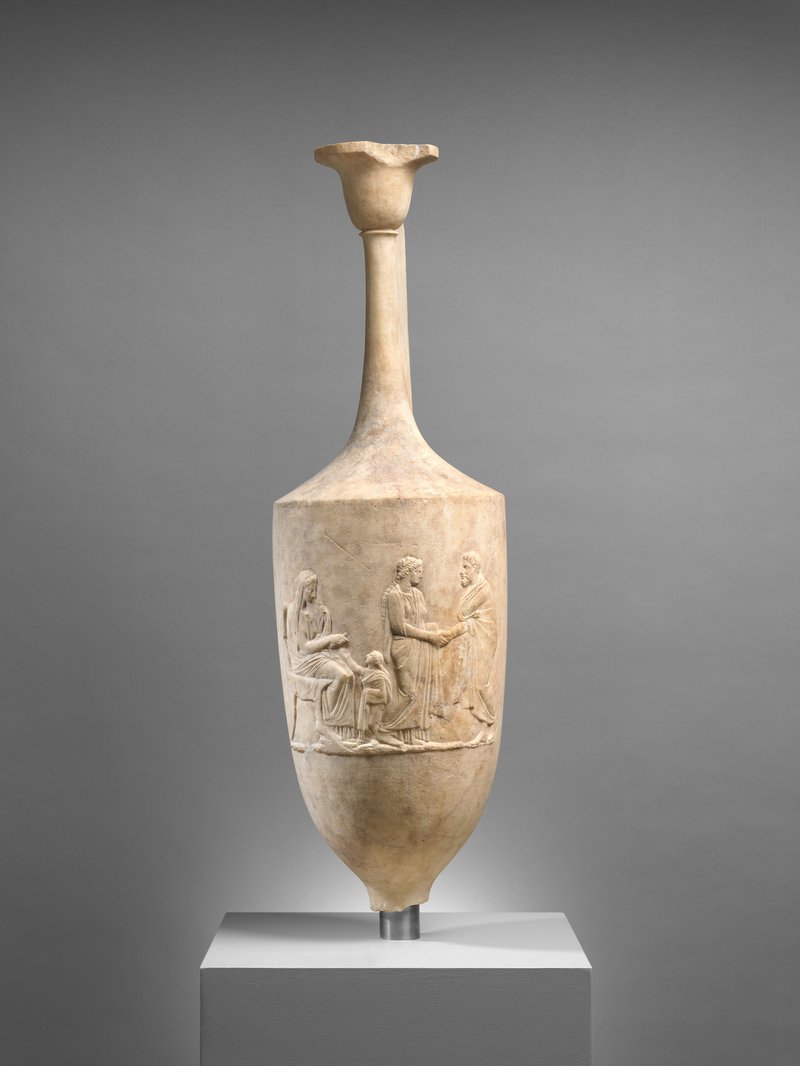 Ancient Greek Funerary Lekythos