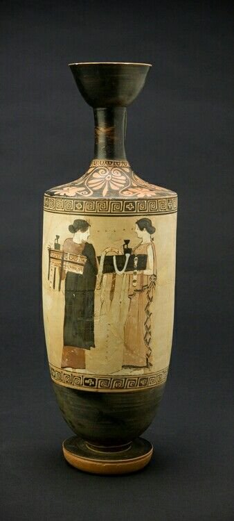 Ancient Greek Funerary Lekythos