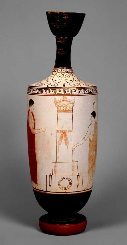Ancient Greek Funerary Lekythos