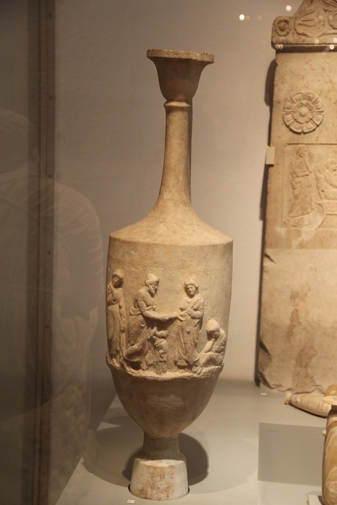 Ancient Greek Funerary Lekythos