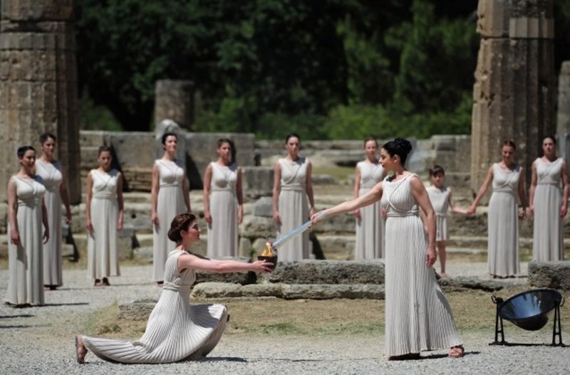 Ancient Greek Gymnasium Foundations<span class=