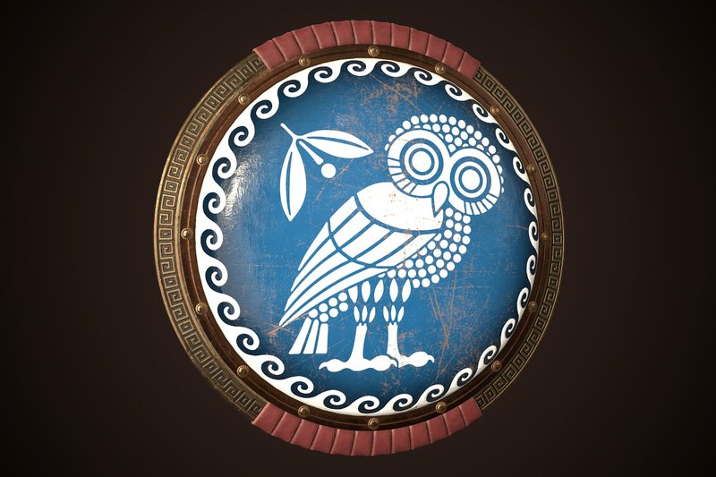 Ancient Greek Hoplite Shield