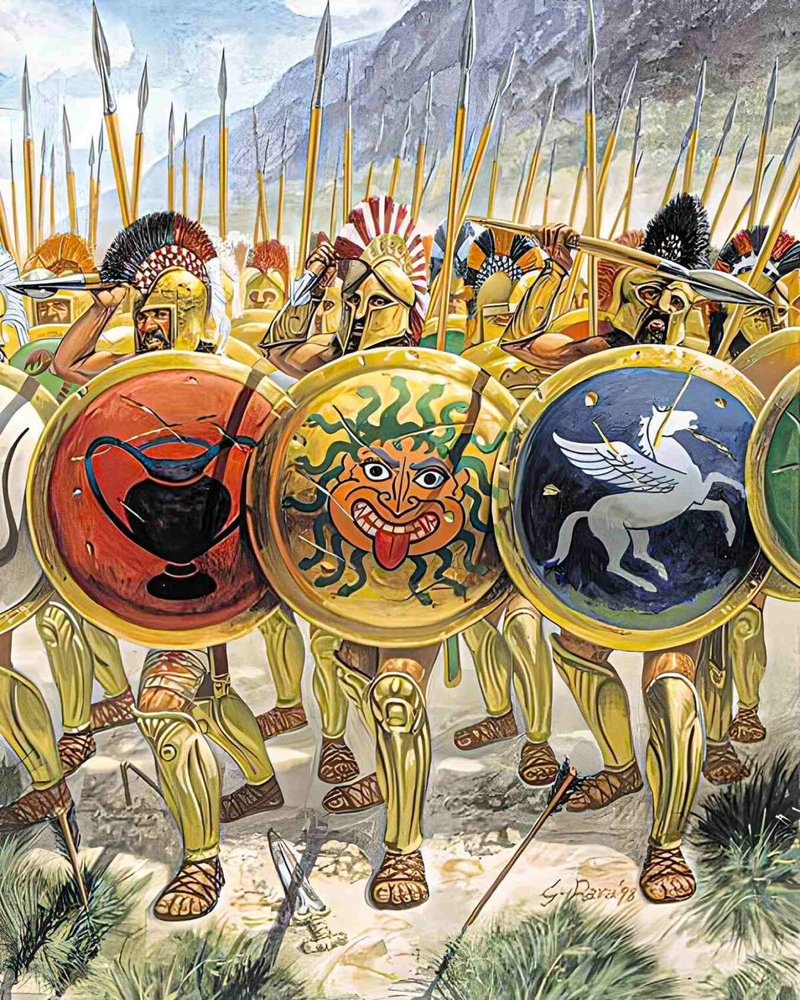 Ancient Greek Hoplite Shield