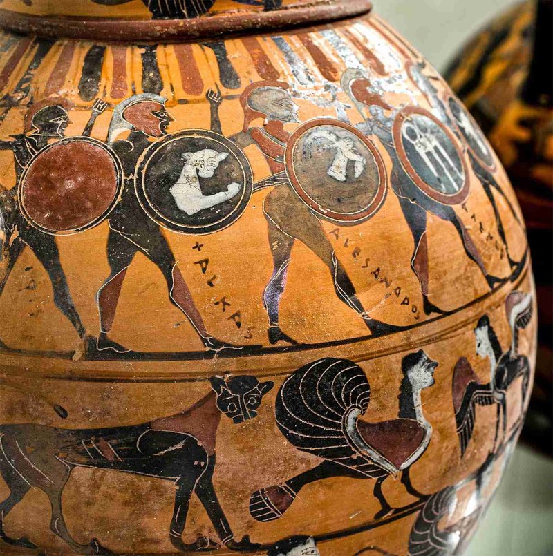 Ancient Greek Hoplon Shields