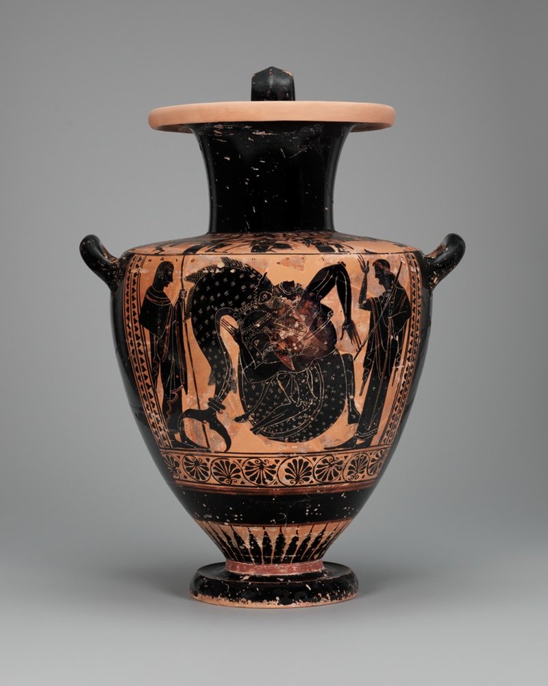 Ancient Greek Hydria Water Jar