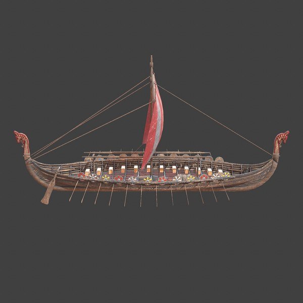 Ancient Greek Naval Trireme Models