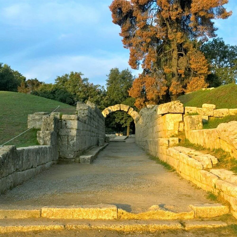 Ancient Greek Olympic Stadium