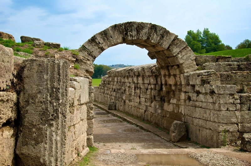 Ancient Greek Olympic Stadium