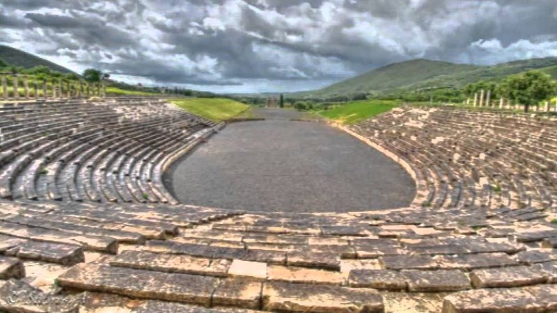 Ancient Greek Olympic Stadium