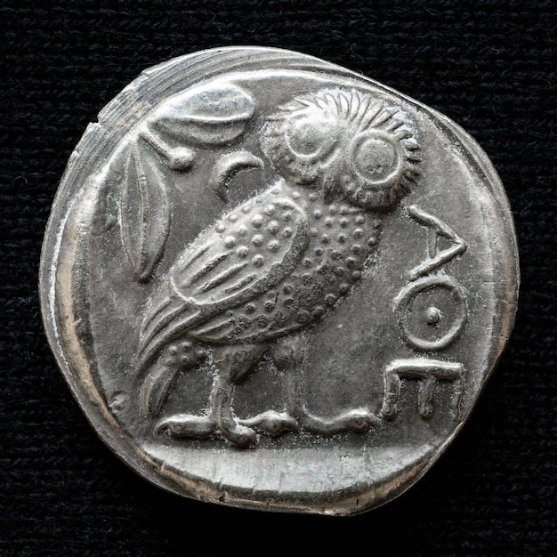 Ancient Greek Owl Coins From Athens