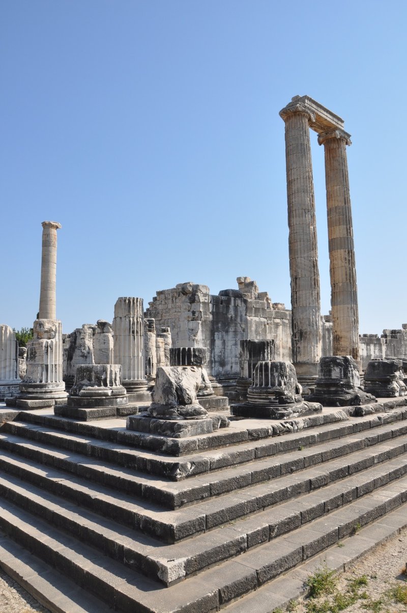 Ancient Greek Temple Of Apollo At Didyma