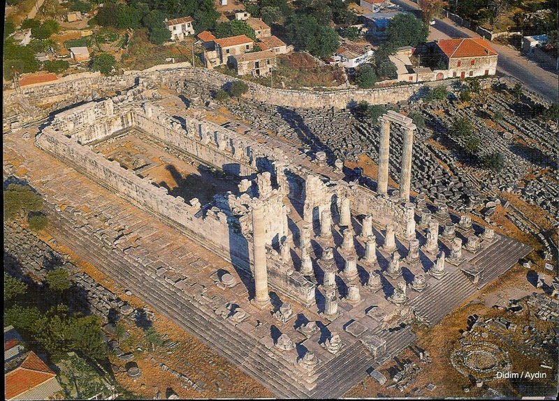 Ancient Greek Temple Of Apollo At Didyma