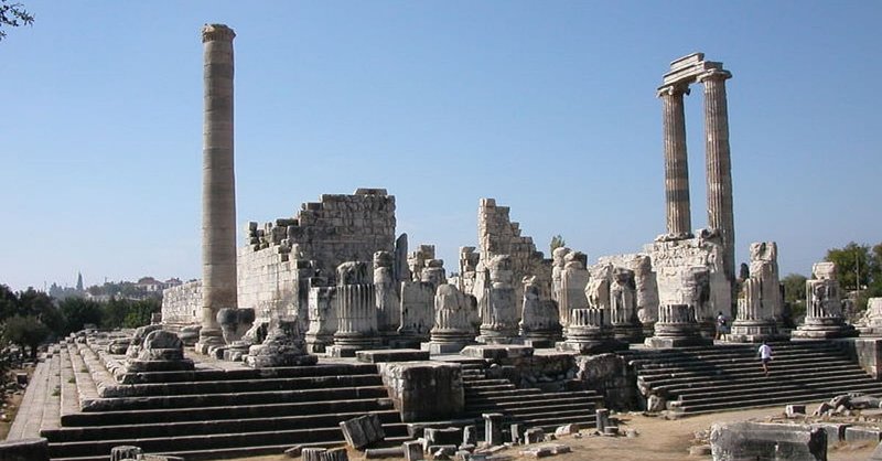 Ancient Greek Temple Of Apollo At Didyma