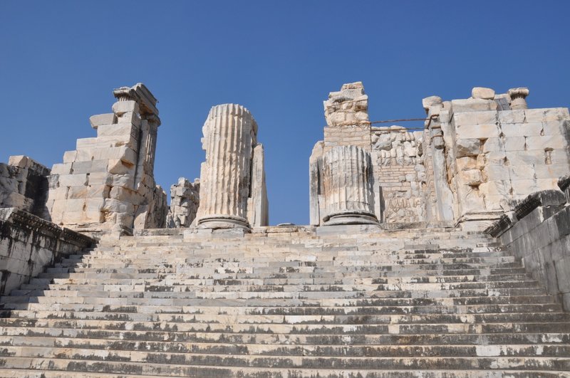 Ancient Greek Temple Of Apollo At Didyma