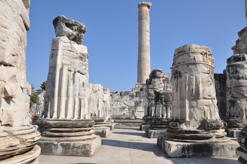 Ancient Greek Temple Of Apollo At Didyma