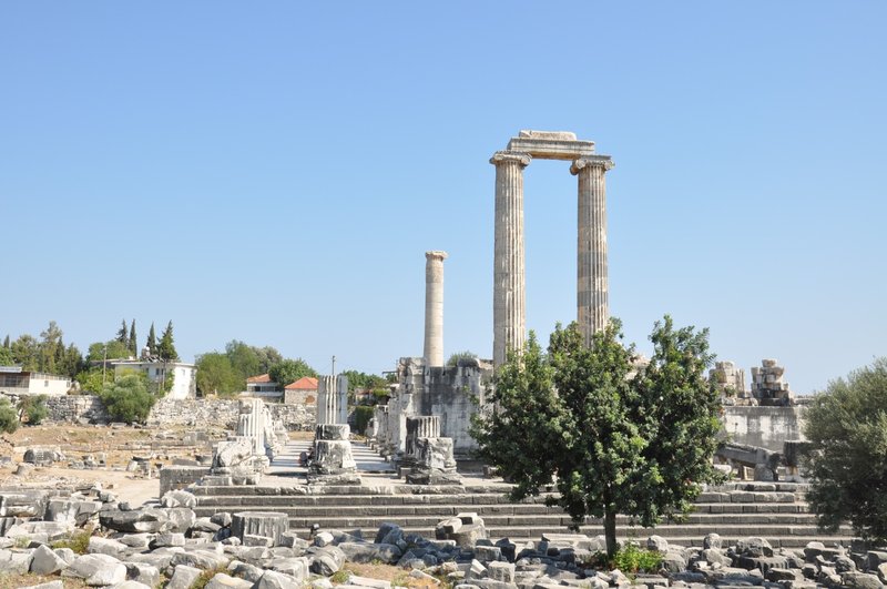Ancient Greek Temple Of Apollo At Didyma