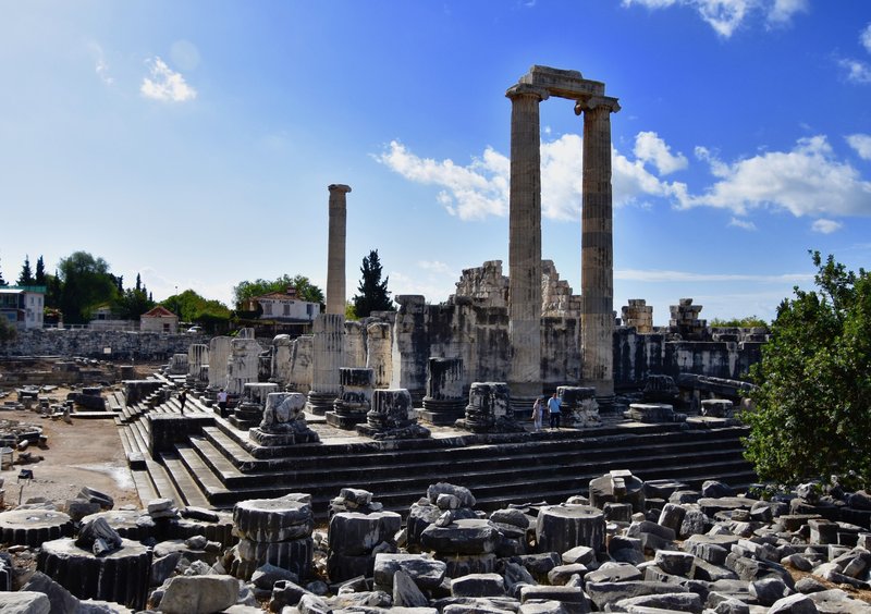 Ancient Greek Temple Of Apollo At Didyma