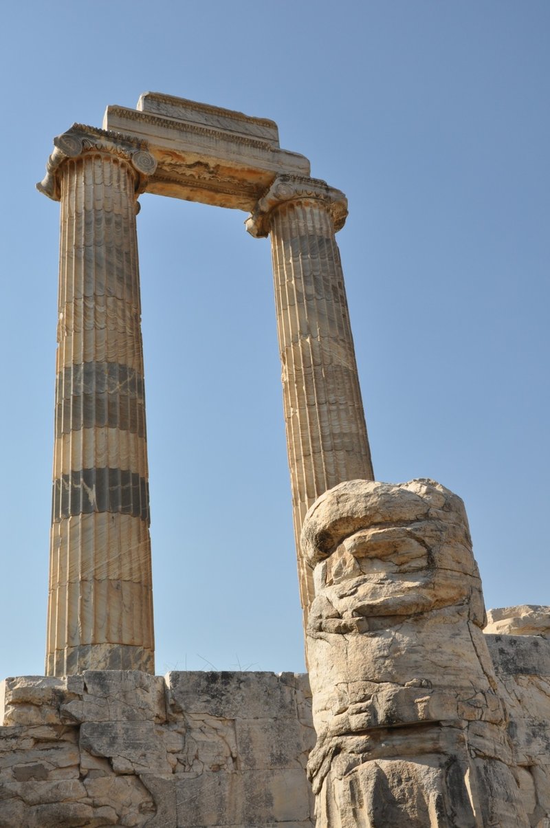 Ancient Greek Temple Of Apollo At Didyma