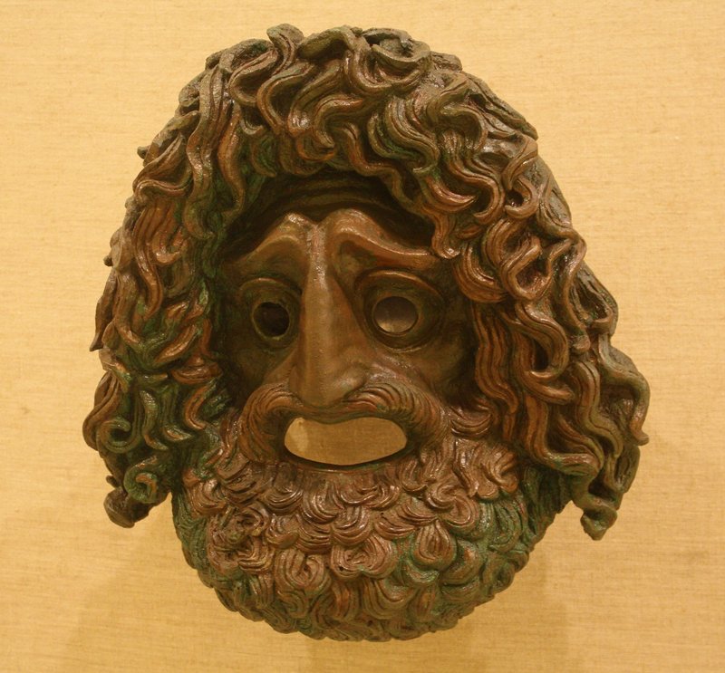 Ancient Greek Theater Masks