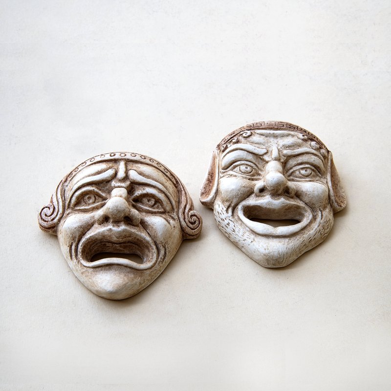 Ancient Greek Theater Masks