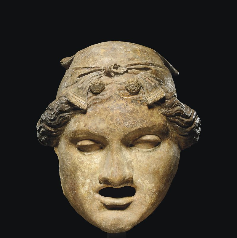 Ancient Greek Theater Masks