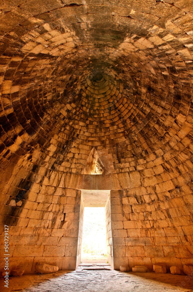 Ancient Greek Tholos Tomb Of Atreus