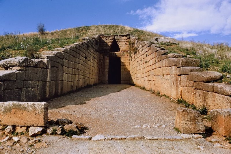 Ancient Greek Tholos Tomb Of Atreus