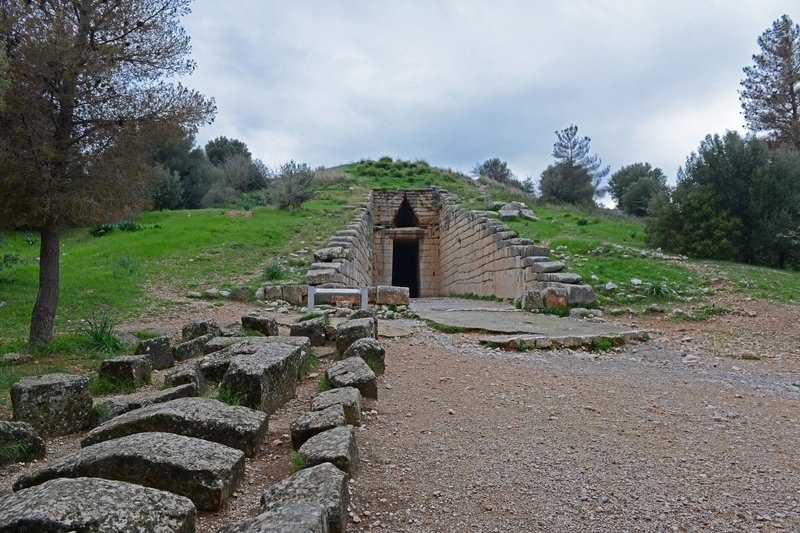 Ancient Greek Tholos Tomb Of Atreus