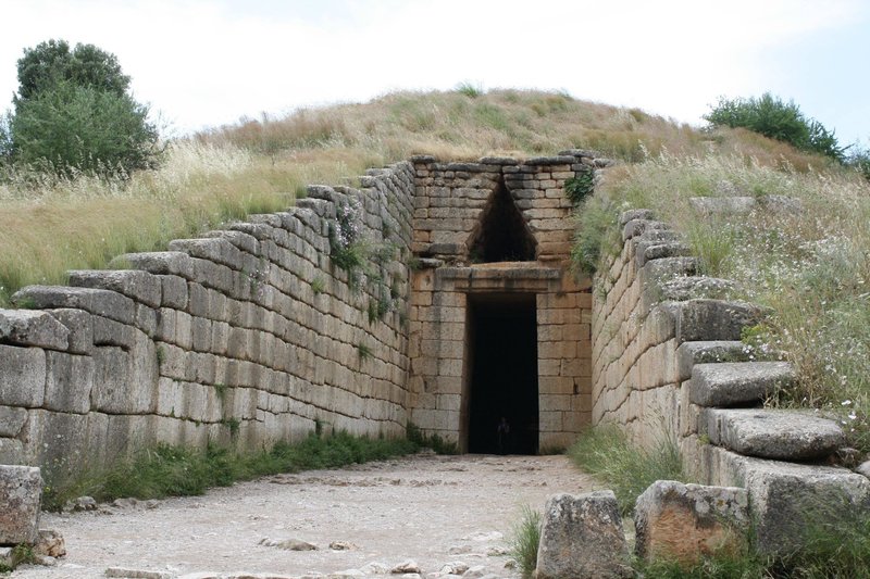 Ancient Greek Tholos Tomb Of Atreus
