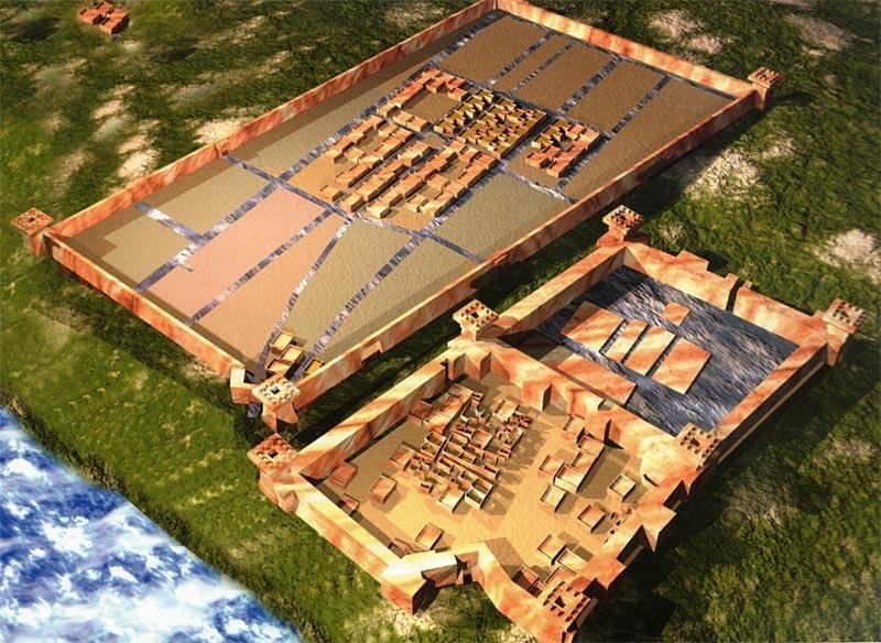 Ancient Harappan Citadel Layout