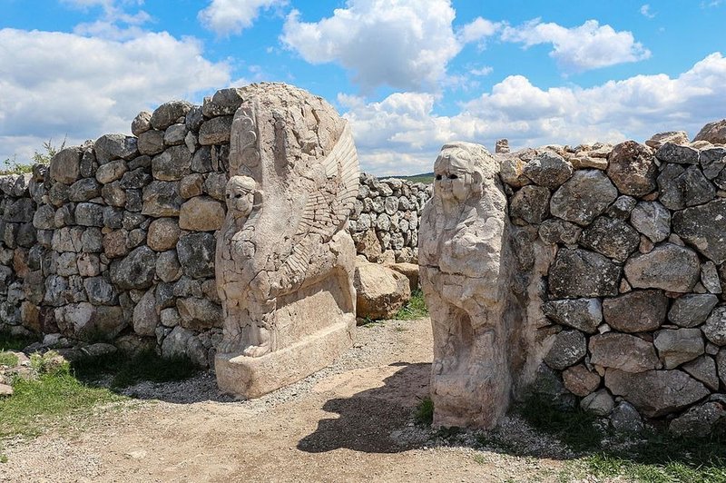 Ancient Hattusa Temple Ruins