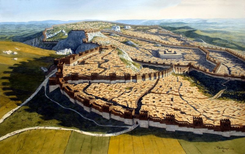 Ancient Hattusa Temple Ruins