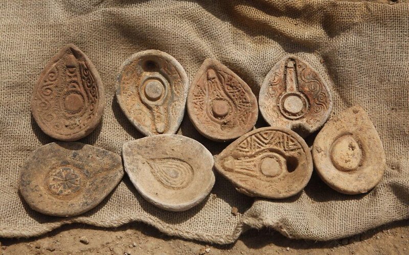 Ancient Hebrew Oil Lamps