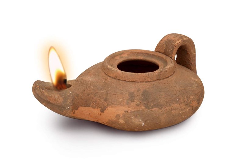 Ancient Hebrew Oil Lamps