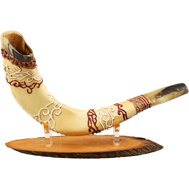 Ancient Hebrew Shofar Ram Horn