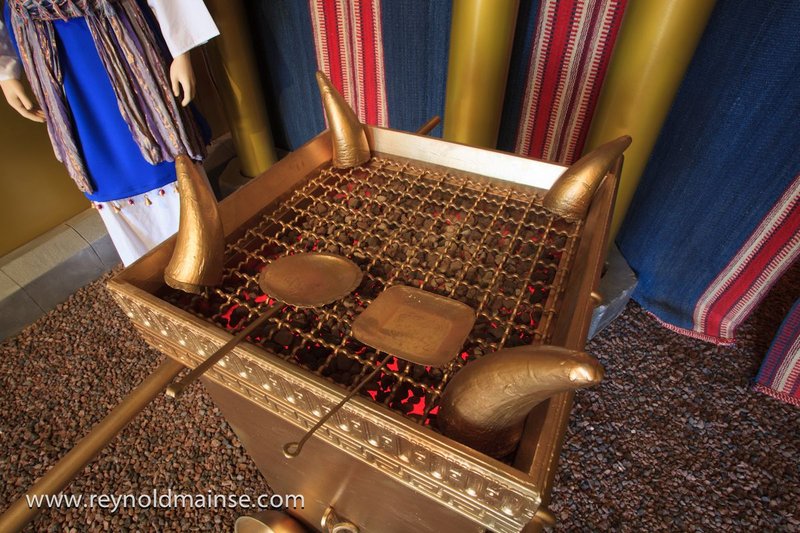 Ancient Hebrew Temple Incense Altars