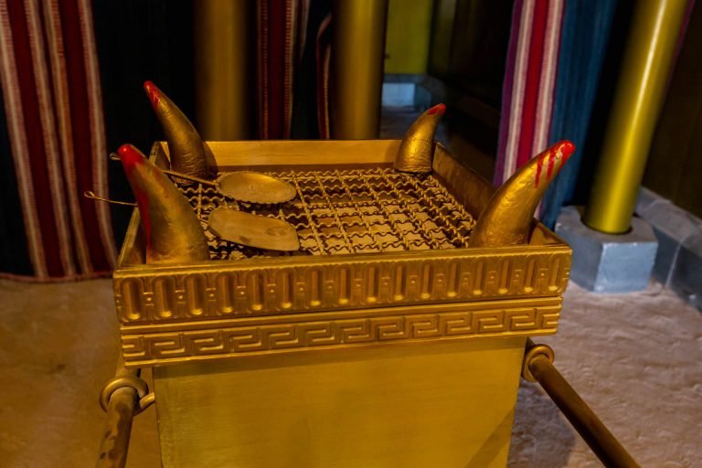 Ancient Hebrew Temple Incense Altars