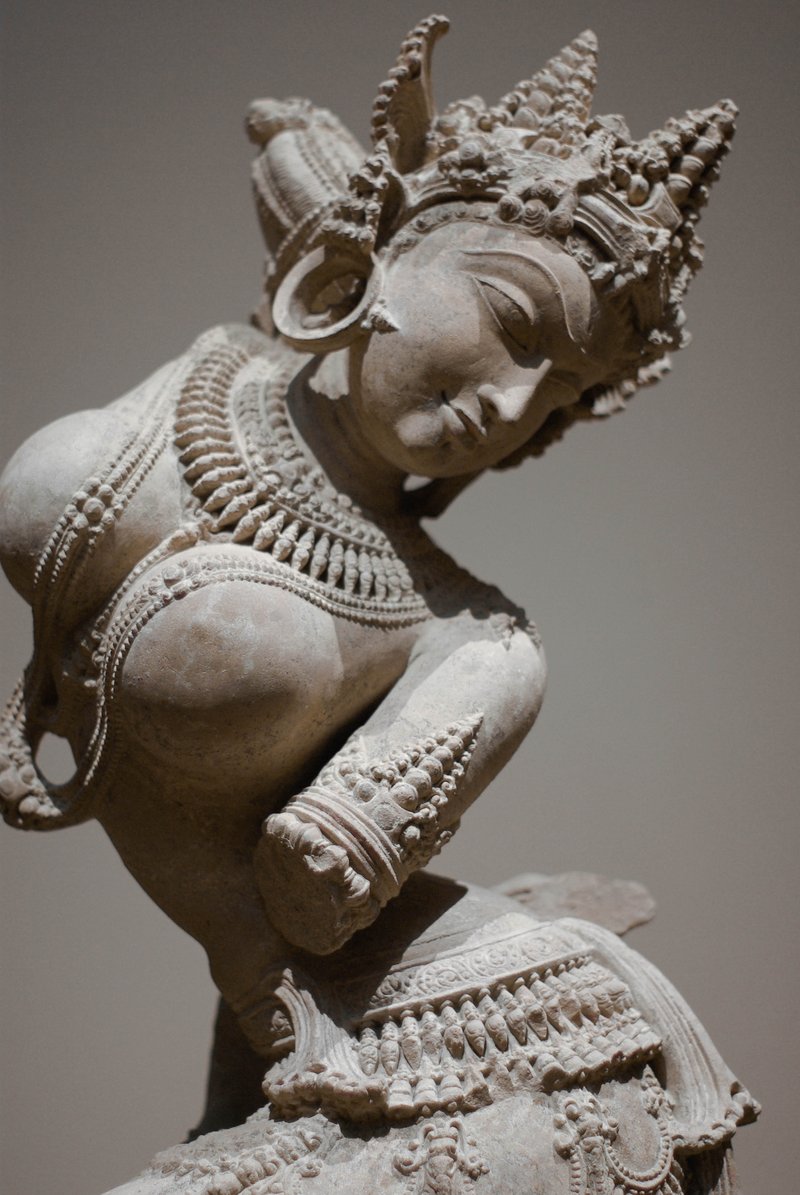 Ancient Hindu Temple Carvings Of Apsaras