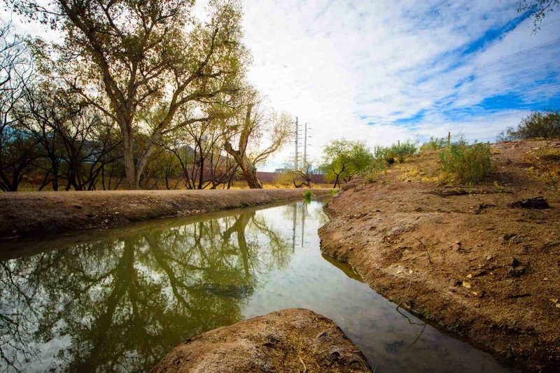 Ancient Hohokam Irrigation Canals