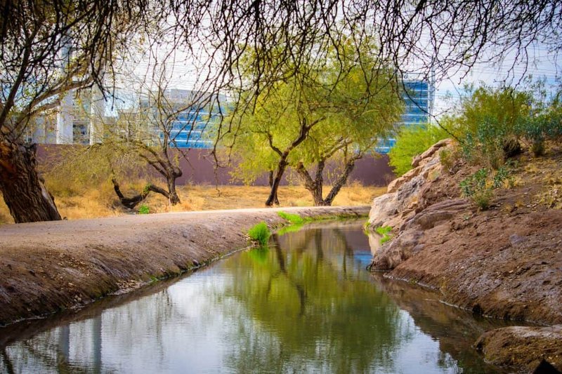 Ancient Hohokam Irrigation Canals