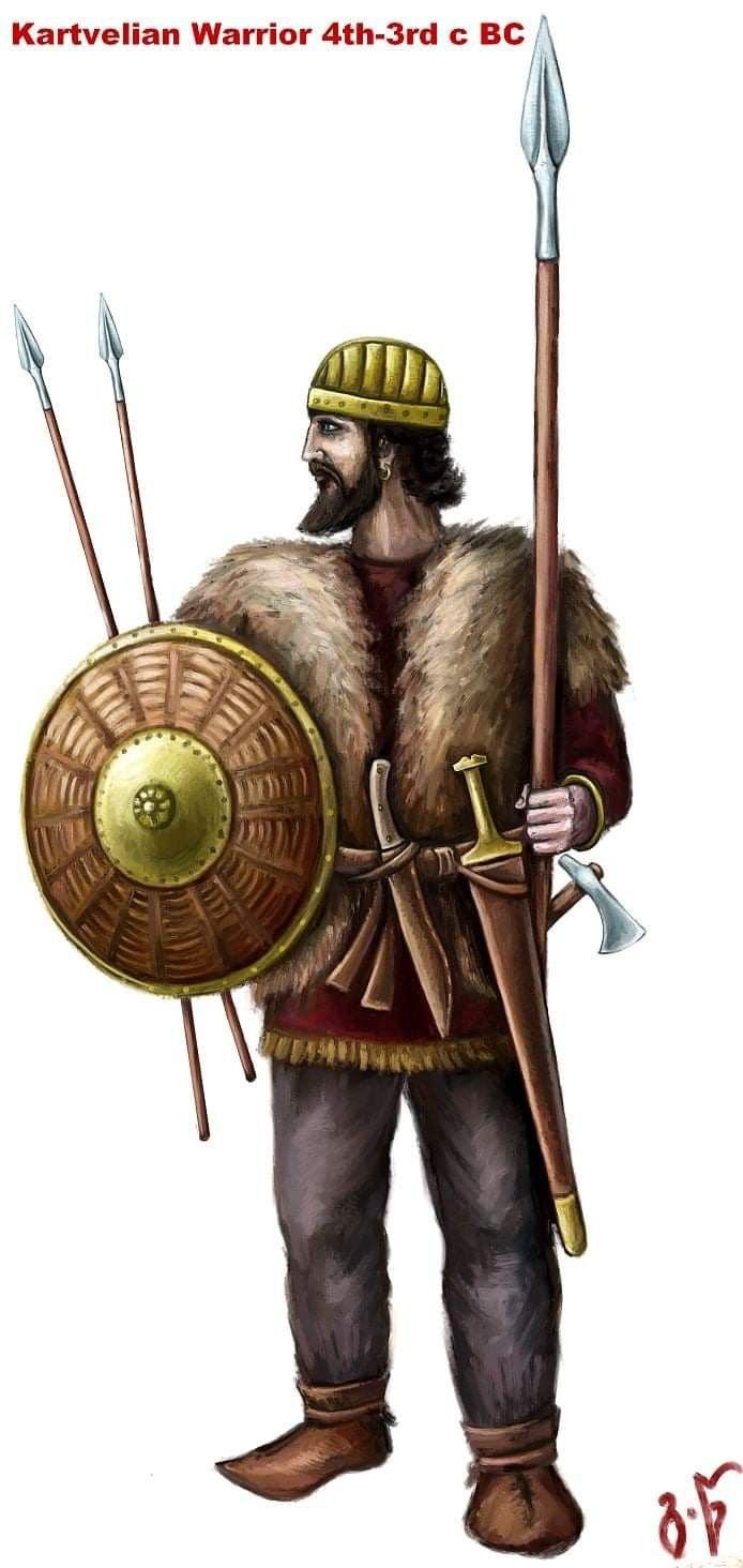 Ancient Iberian Warrior Stele